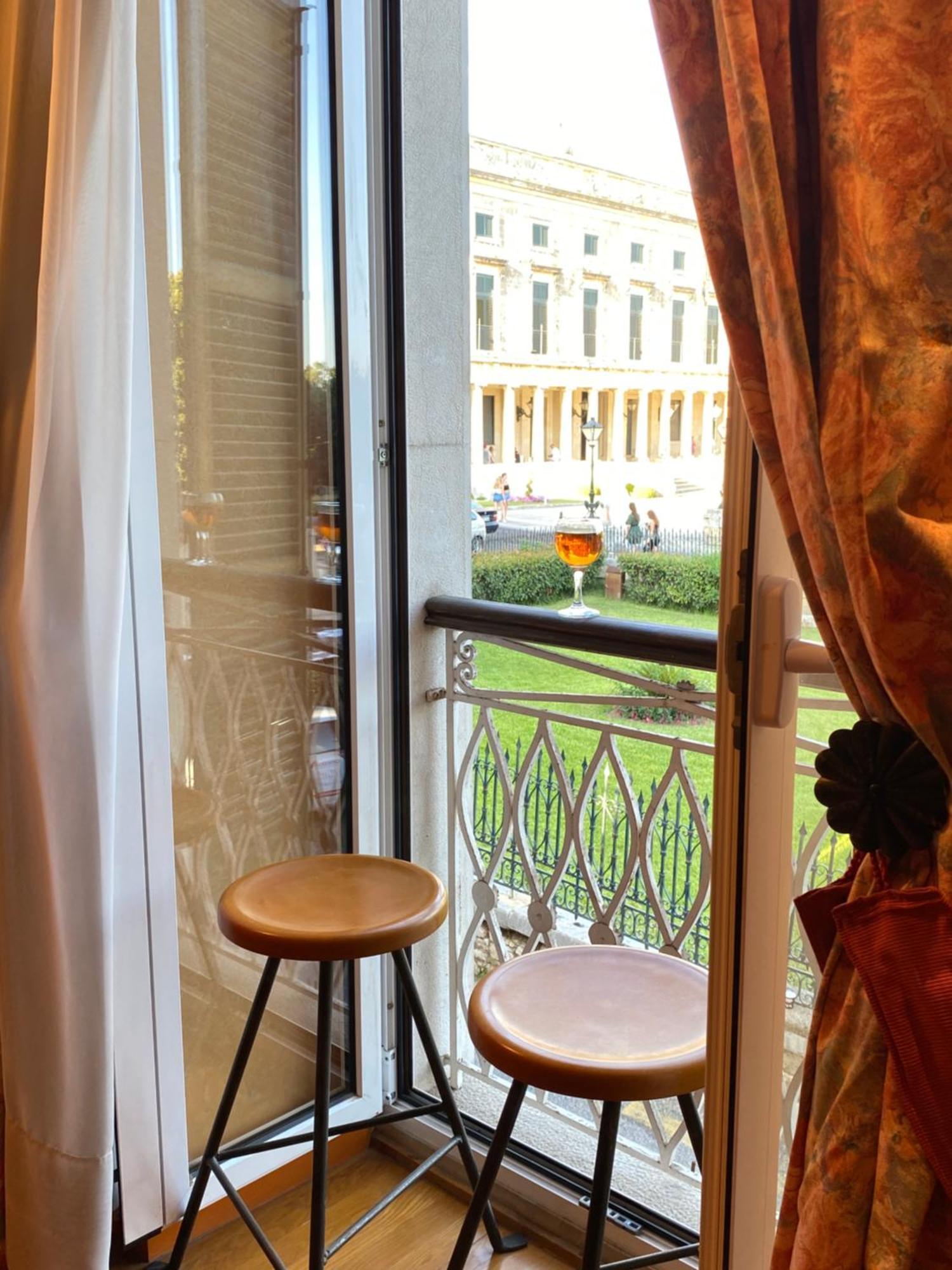 Palazzo Luxury Suite - View To Liston Square & Old Fortress Of Corfu Old Town Екстериор снимка