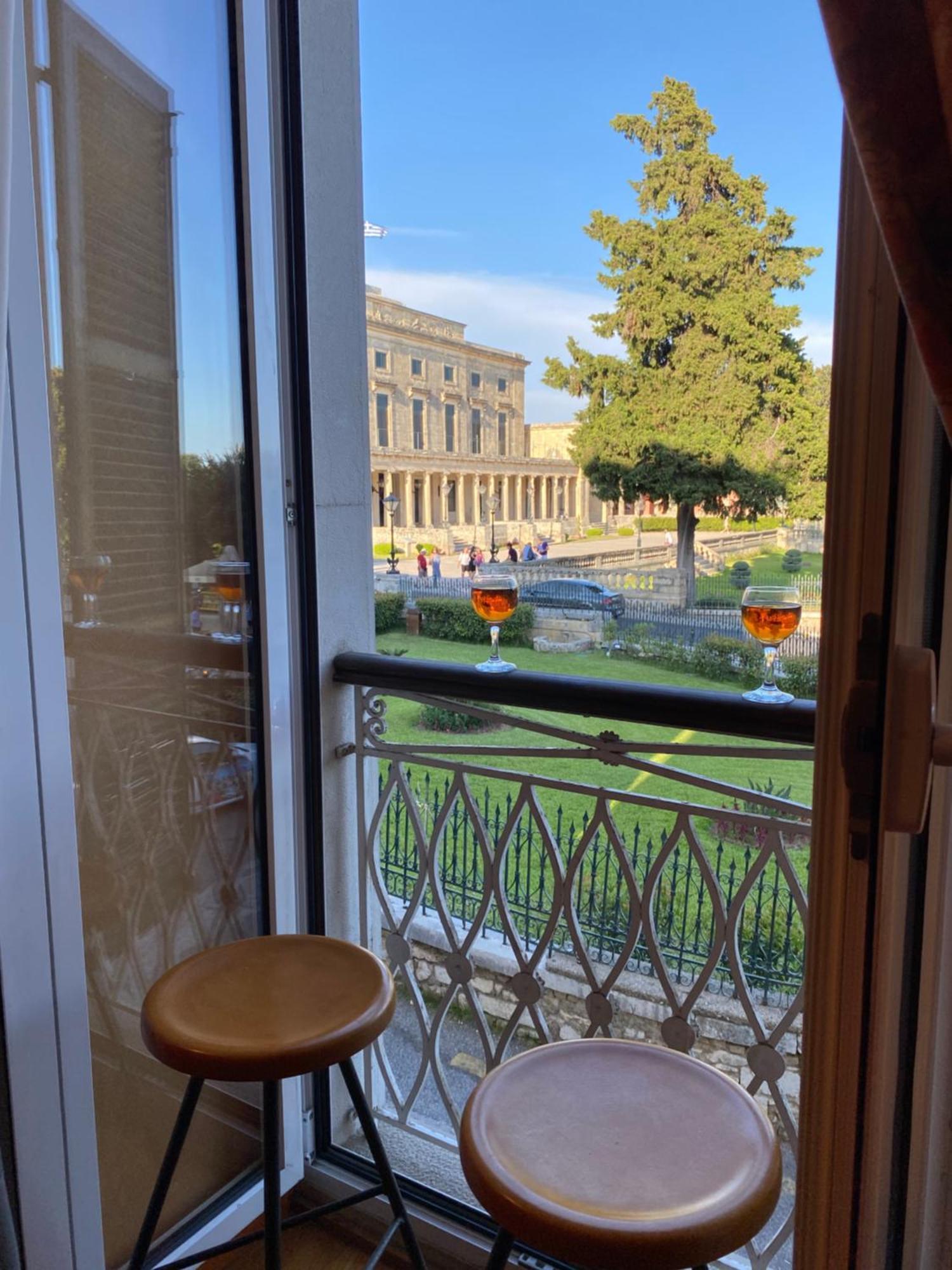 Palazzo Luxury Suite - View To Liston Square & Old Fortress Of Corfu Old Town Екстериор снимка