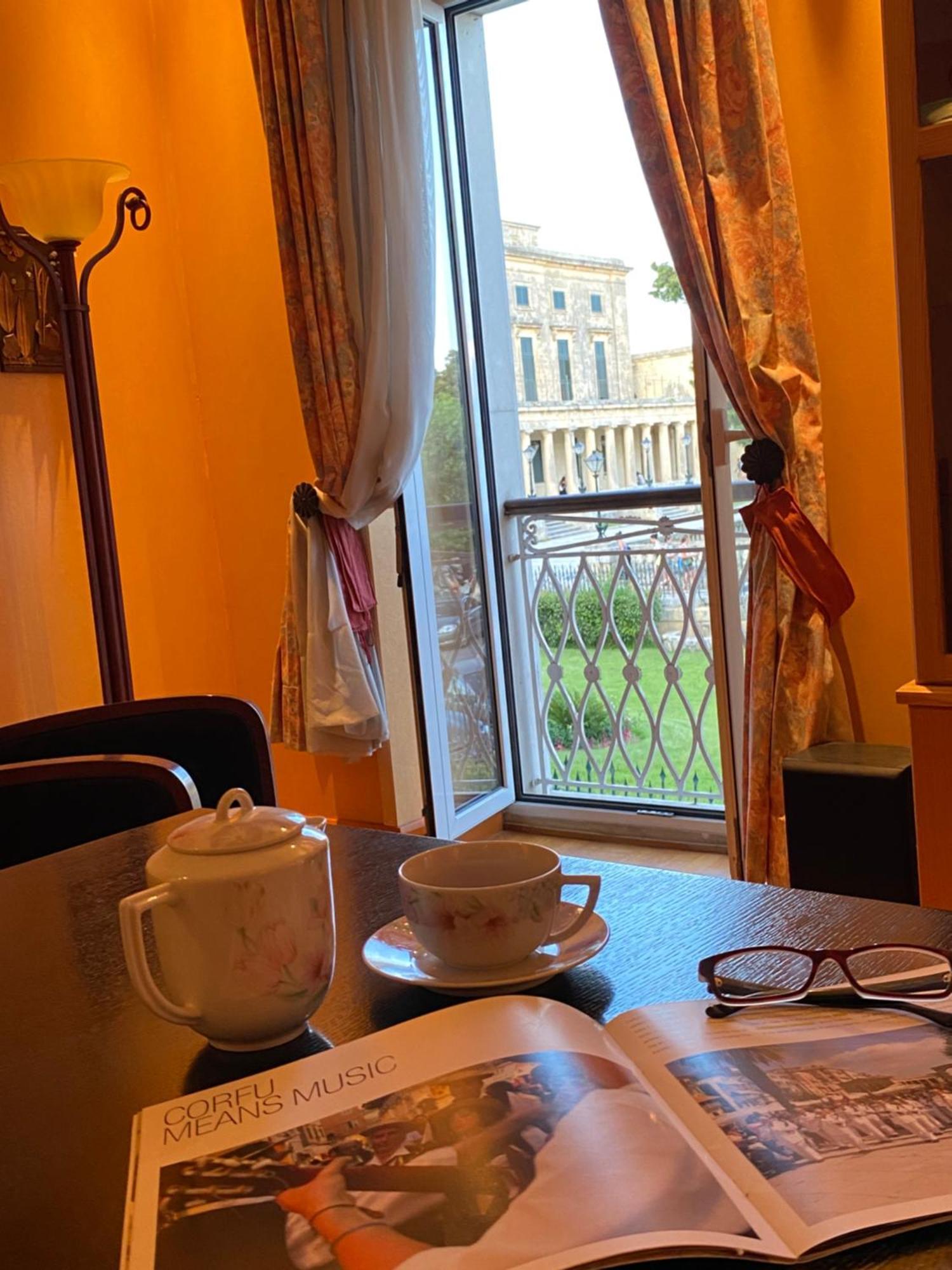 Palazzo Luxury Suite - View To Liston Square & Old Fortress Of Corfu Old Town Екстериор снимка