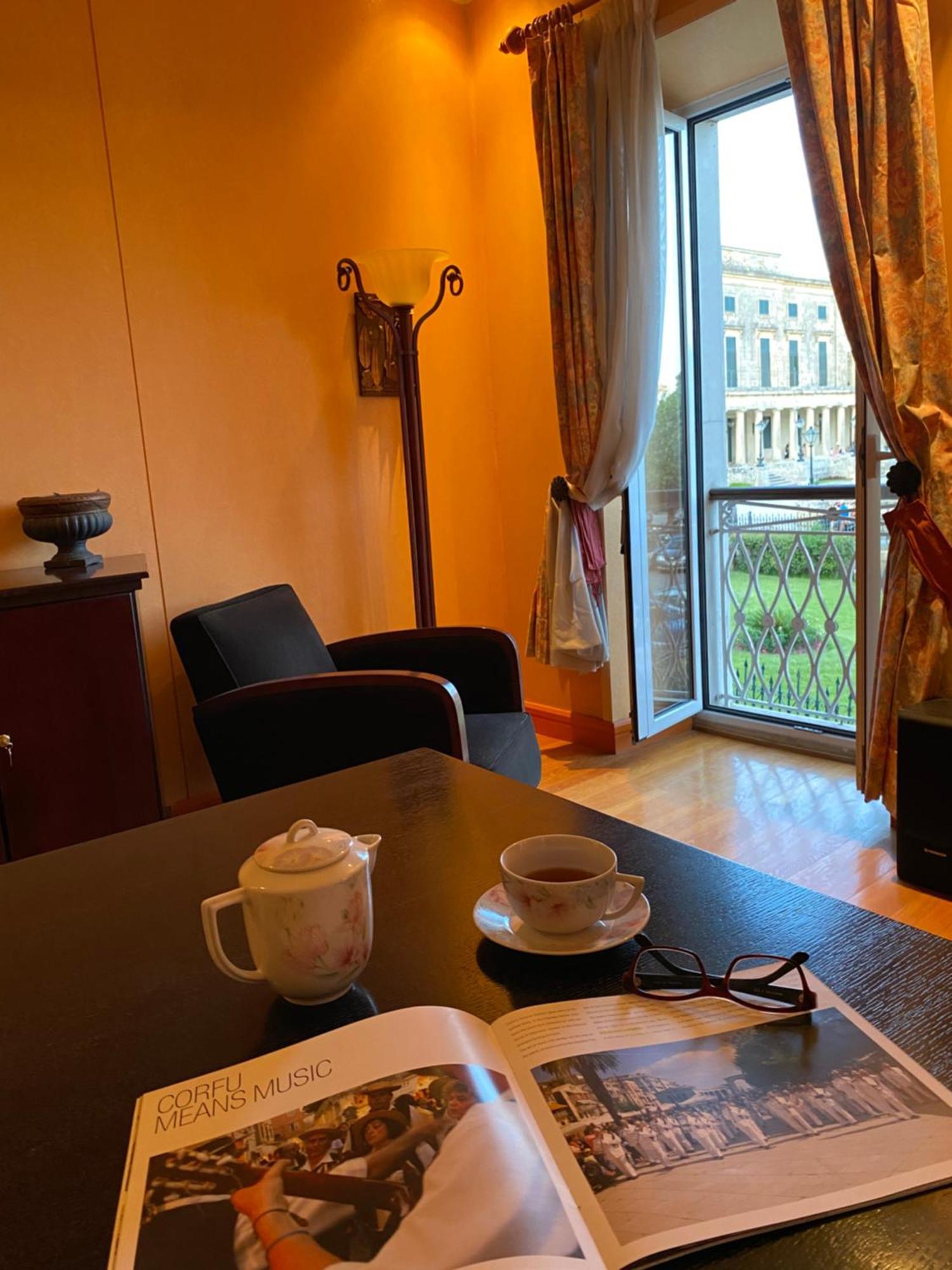 Palazzo Luxury Suite - View To Liston Square & Old Fortress Of Corfu Old Town Екстериор снимка