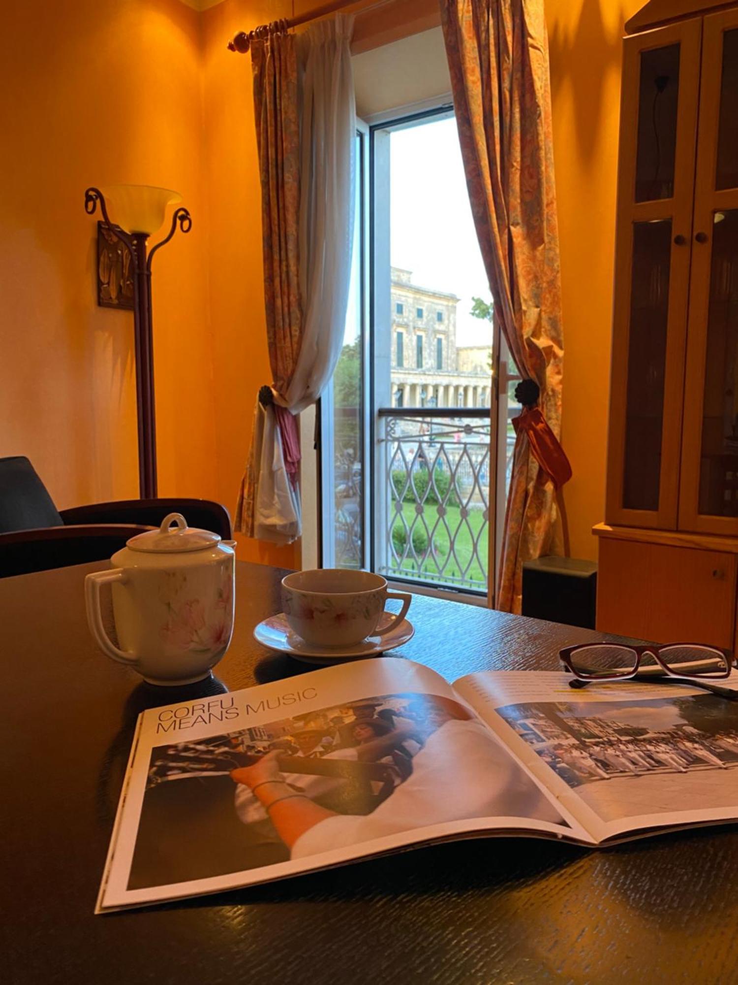 Palazzo Luxury Suite - View To Liston Square & Old Fortress Of Corfu Old Town Екстериор снимка